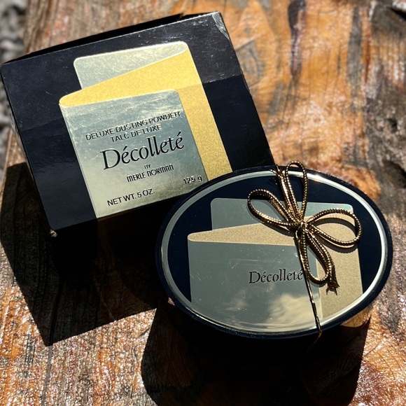 Vintage Decollete by Merle Norman Body Powder 5oz New In Box - Picture 1 of 11